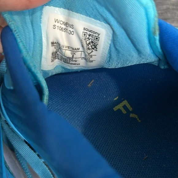 Saucony Axon Running Sneakers Women's Size 10 Blue S10657-30, Lace Up - Picture 11 of 11